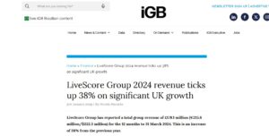 LiveScore Bet Growth