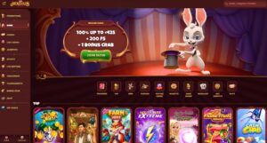 Magius Casino sister sites screenshot